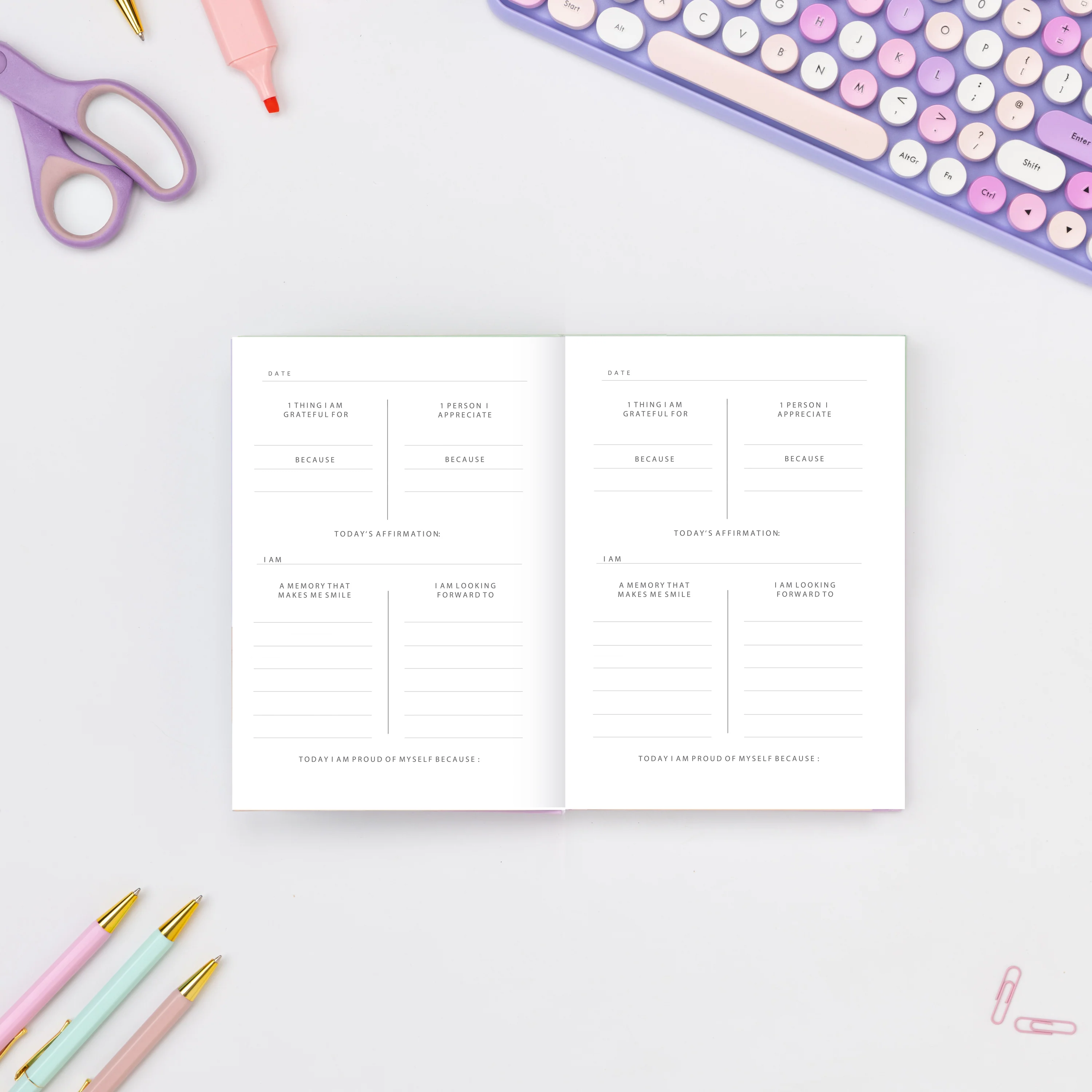 Kids Gratitude Diary & Wall Calendar Bundle - Image 8