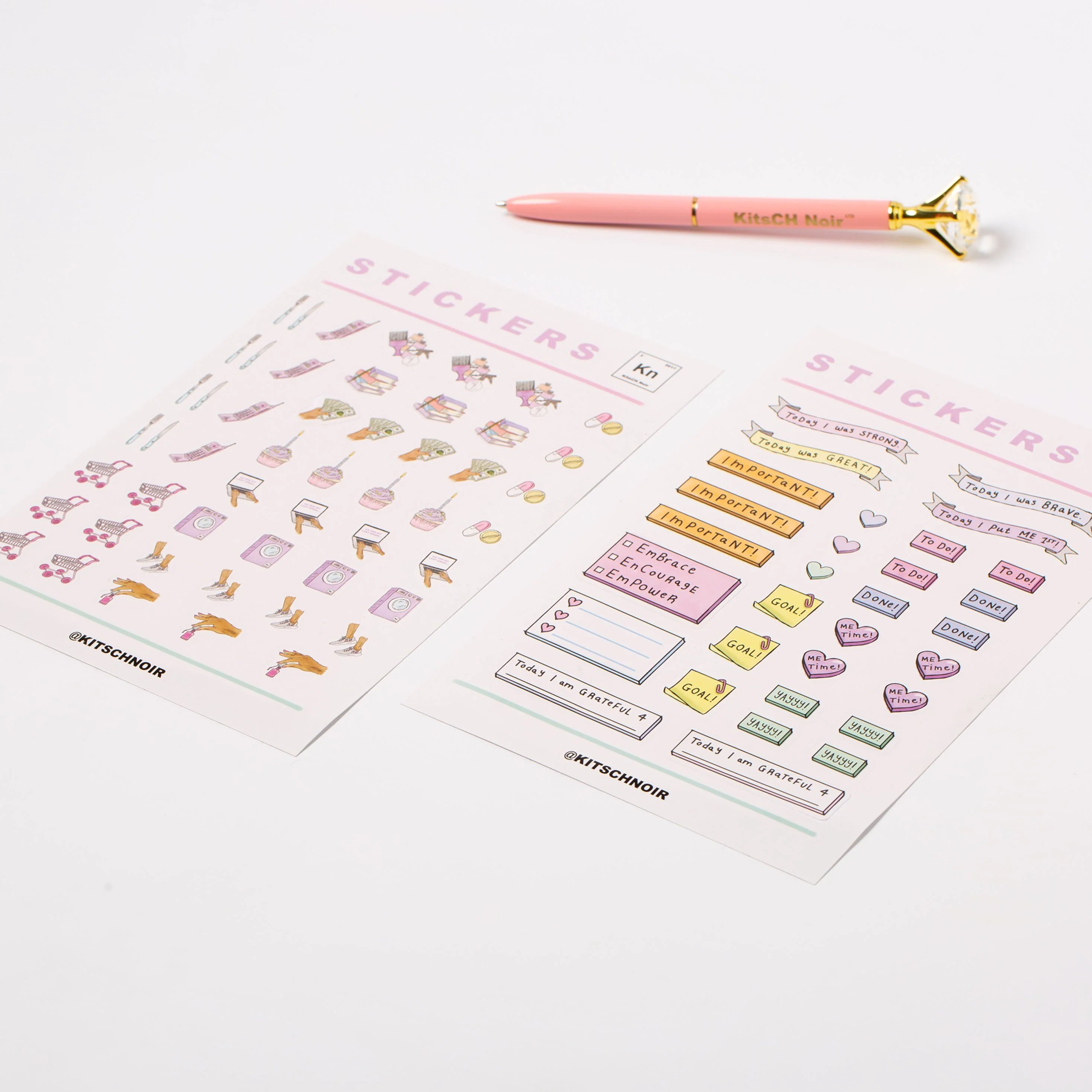 2 Journal Sticker Sheets - Image 3