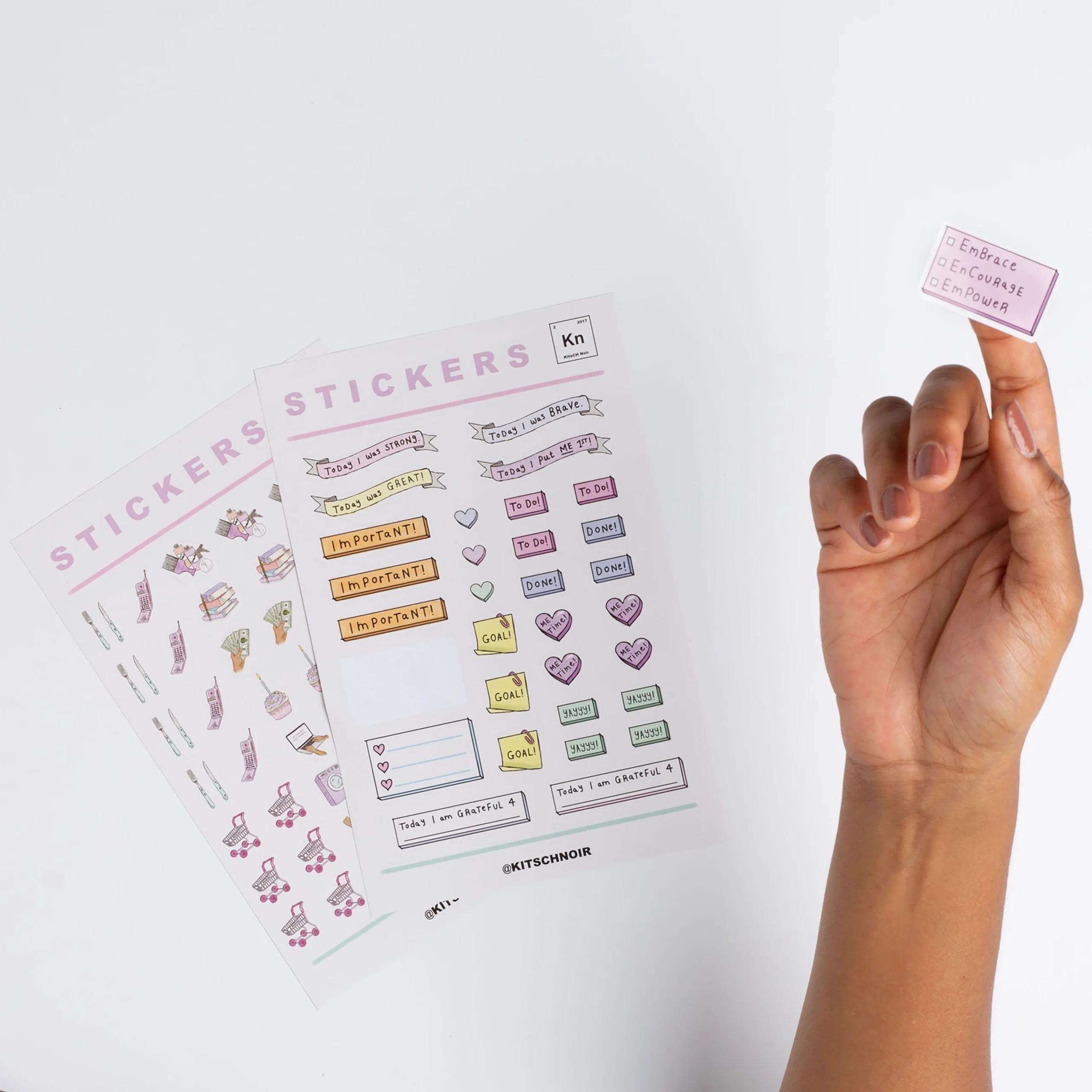 2 Journal Sticker Sheets - Image 4