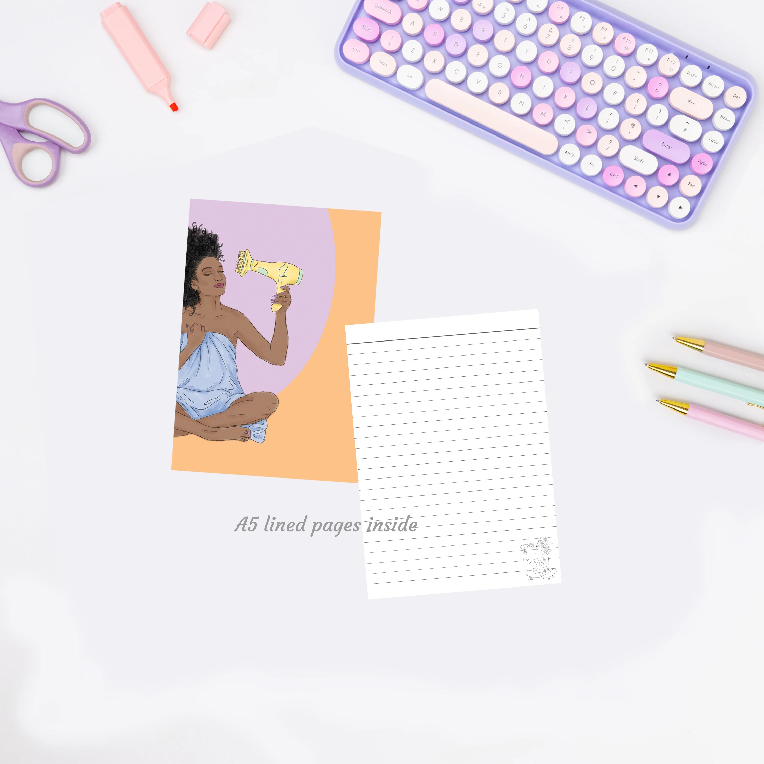 Pack of 3 KitsCH Noir Notebooks - Image 3