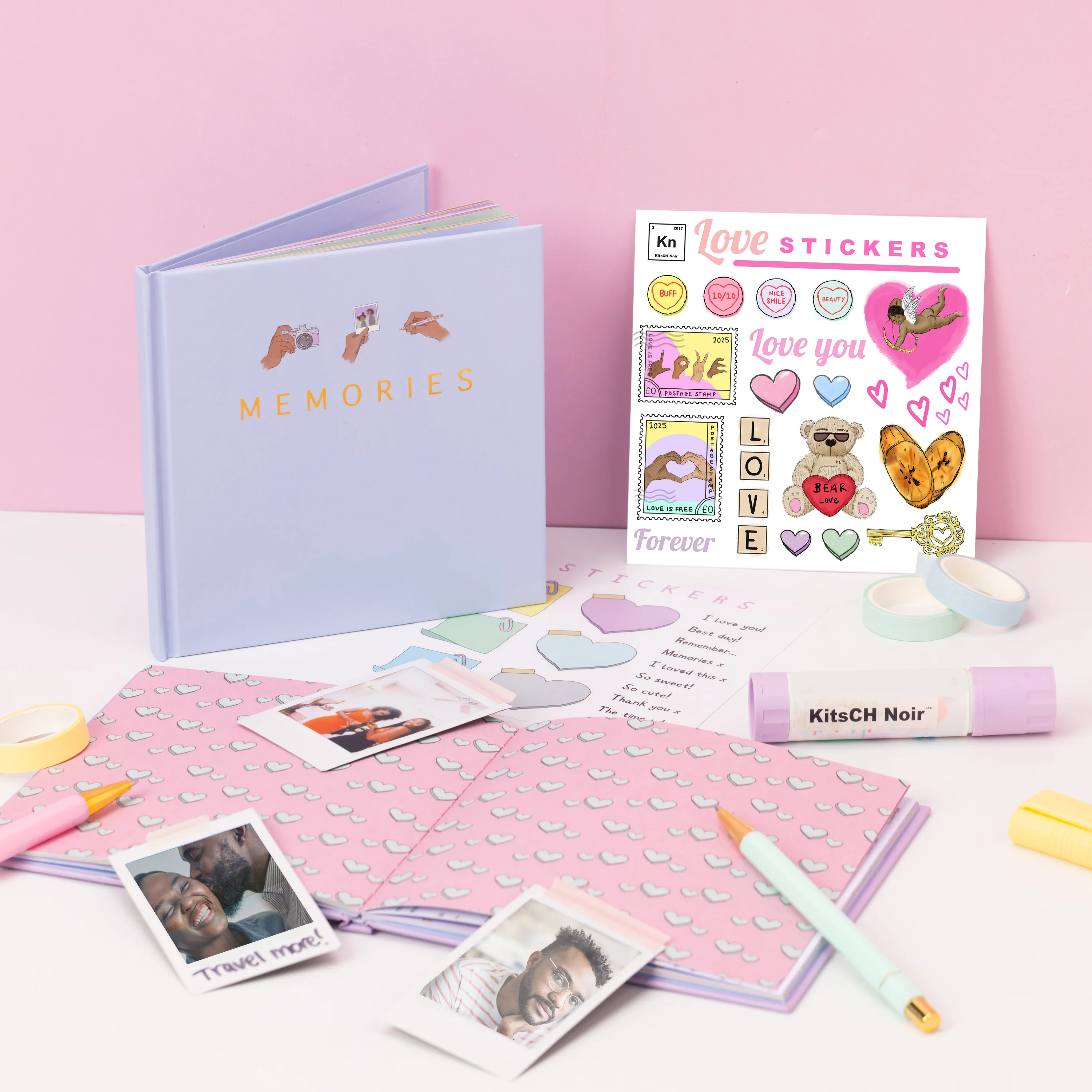 Special Memories Photo/Scrap Book (Blue) - Image 3