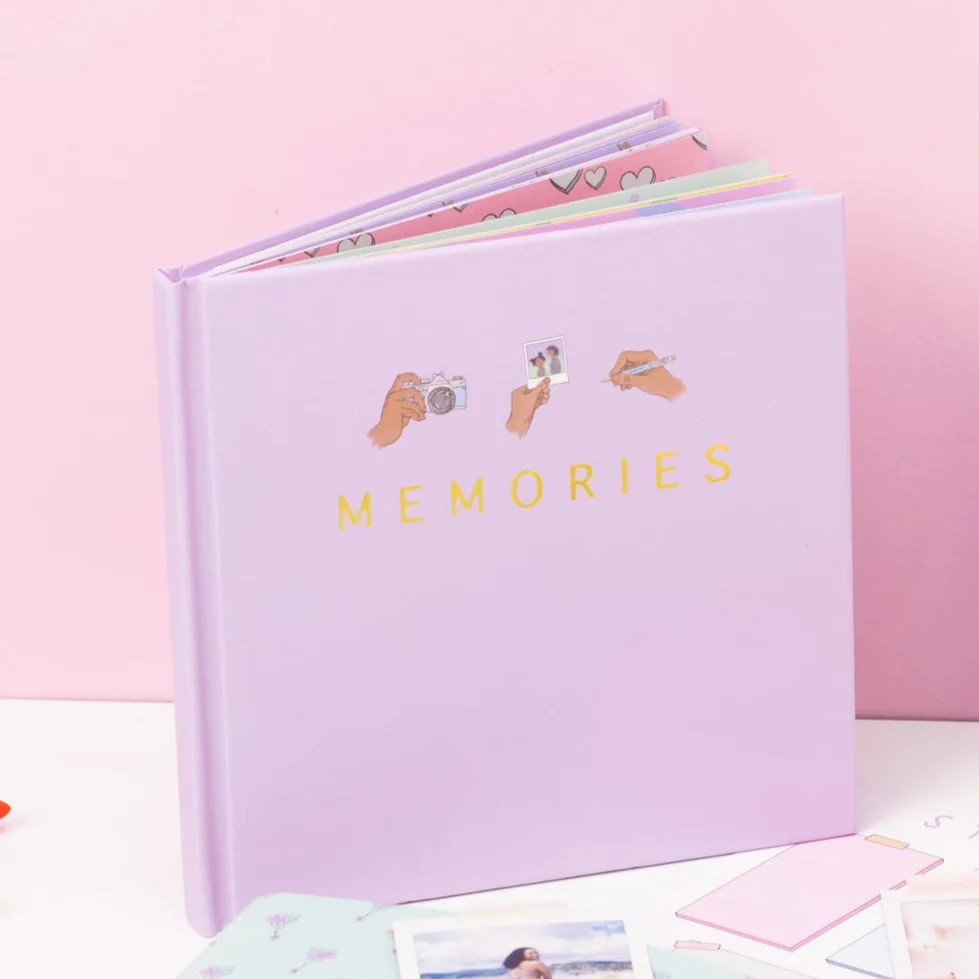 Special Memories Photo/Scrap Book (Lilac) - Image 3