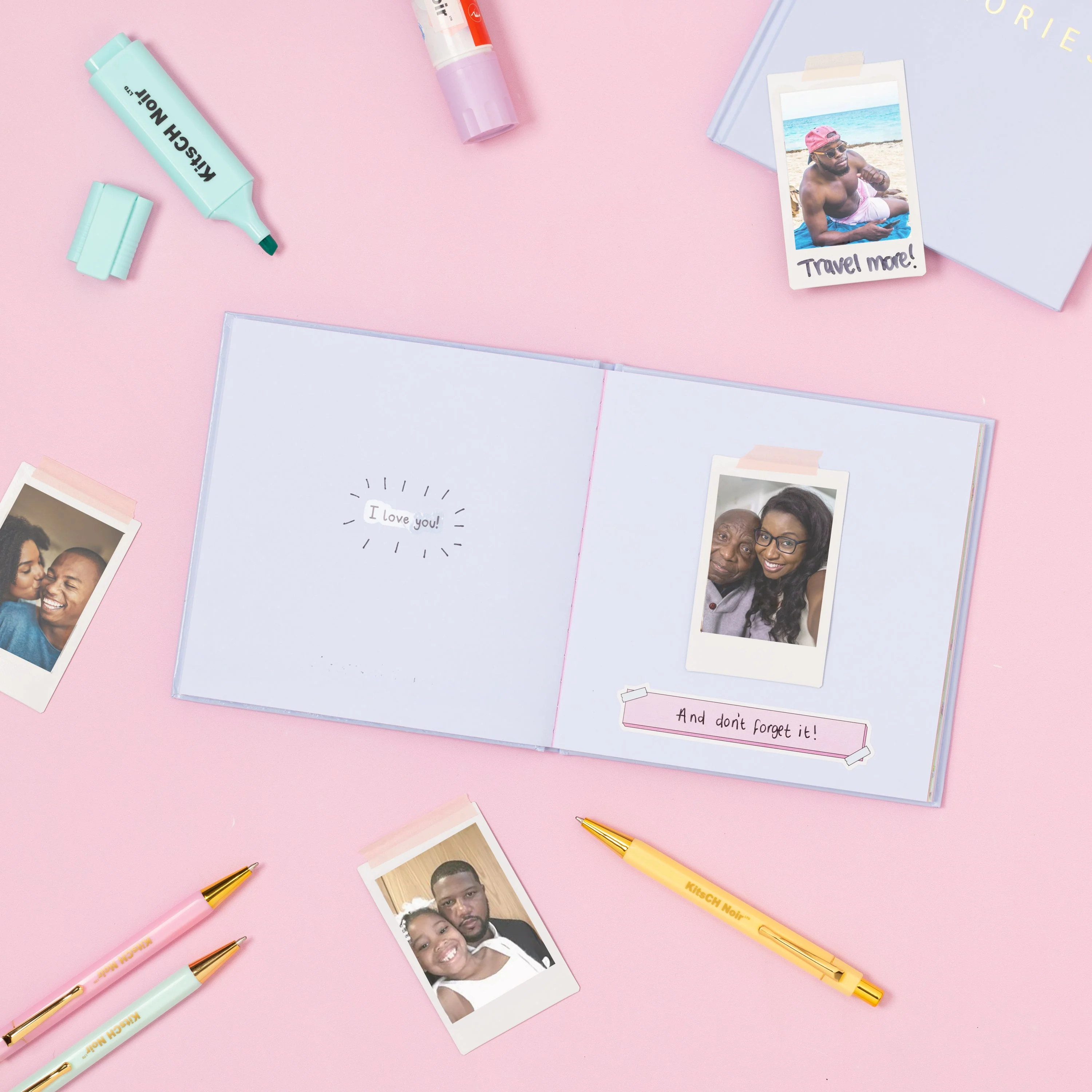 Special Memories Photo/Scrap Book (Lilac) - Image 6